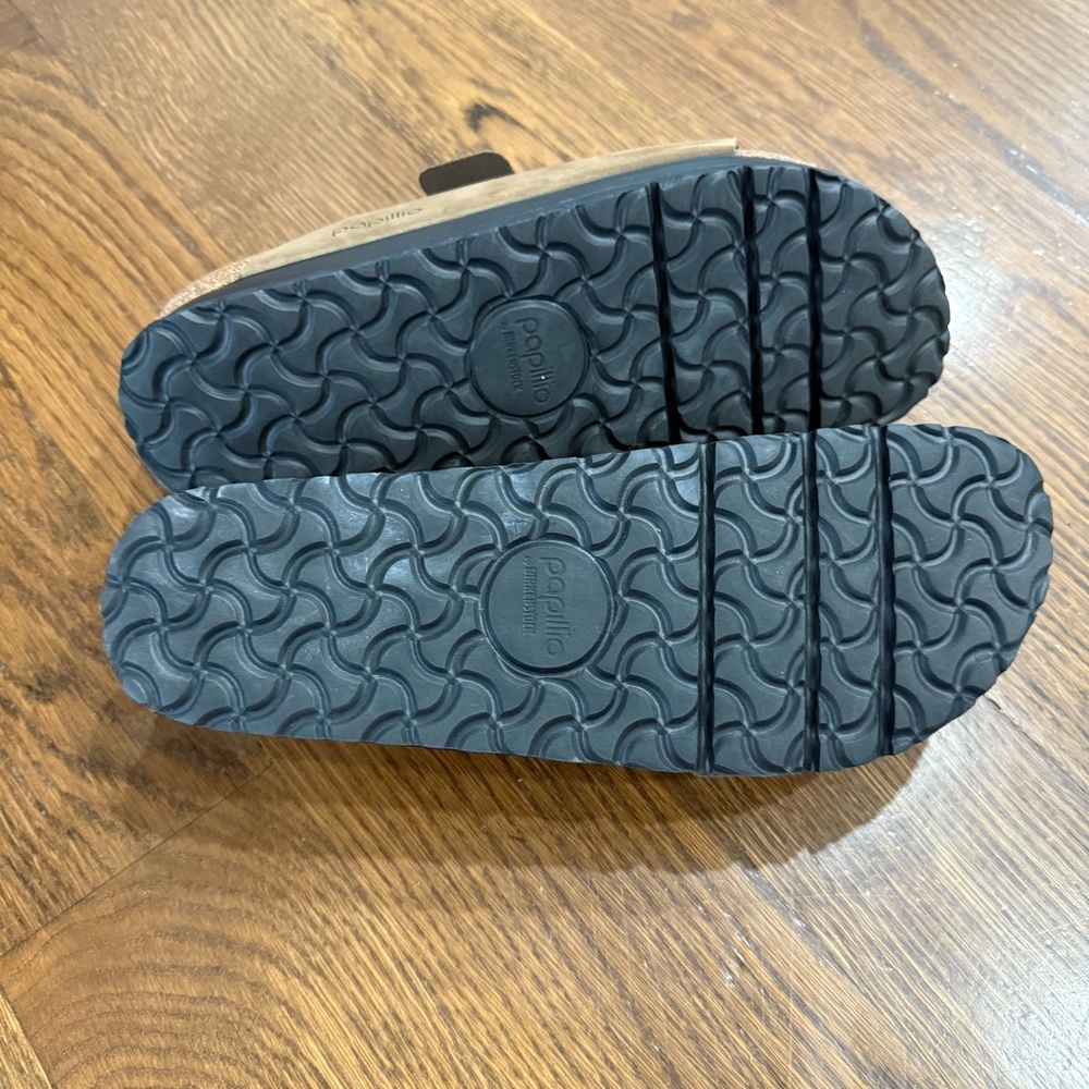 Birkenstock Papillio Arizona Suede Nubuck Platform Sandals - Picture 8 of 11